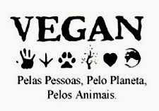 Vegan pelos animais, pelo planeta, pela vida! <3